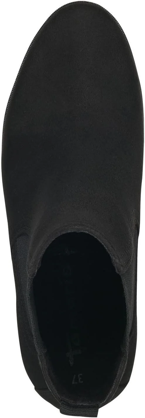 نیم بوت چلسی زنانه تاماریس مدل 1-25929-41 پهن