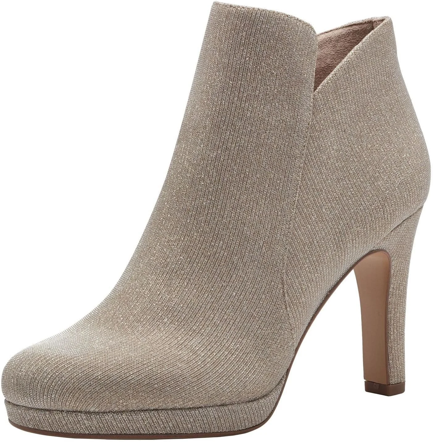 نیم بوت زنانه تاماریس مدل 1-25097-41 پهن