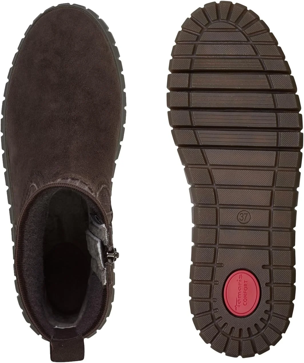 بوت چلسی زنانه تامیریس مدل Comfort با آستر و فناوری Duo-tex