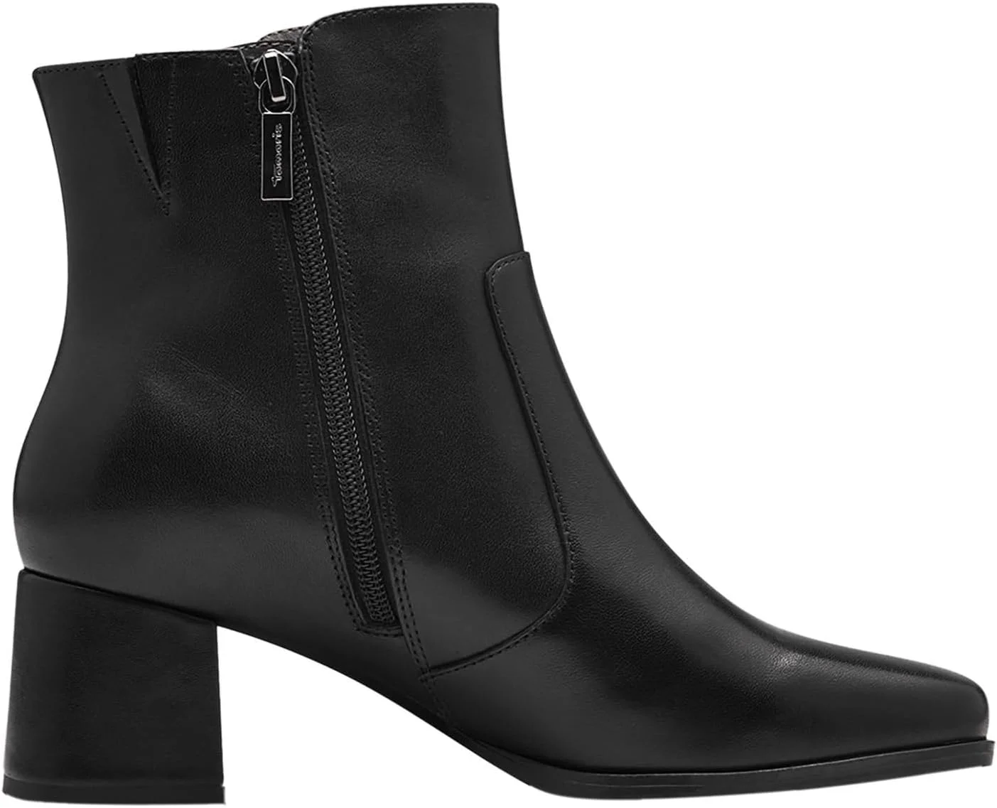 نیم بوت زنانه تاماریس Comfort با پاشنه پهن چرمی نیم بوت زنانه تاماریس Comfort با پاشنه پهن چرمی