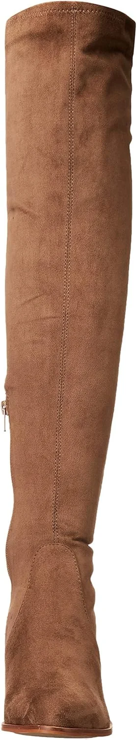 بوت فشن زنانه استیو مادن مدل سادی، رنگ طوسی مایل به قهوه ای، سایز 4