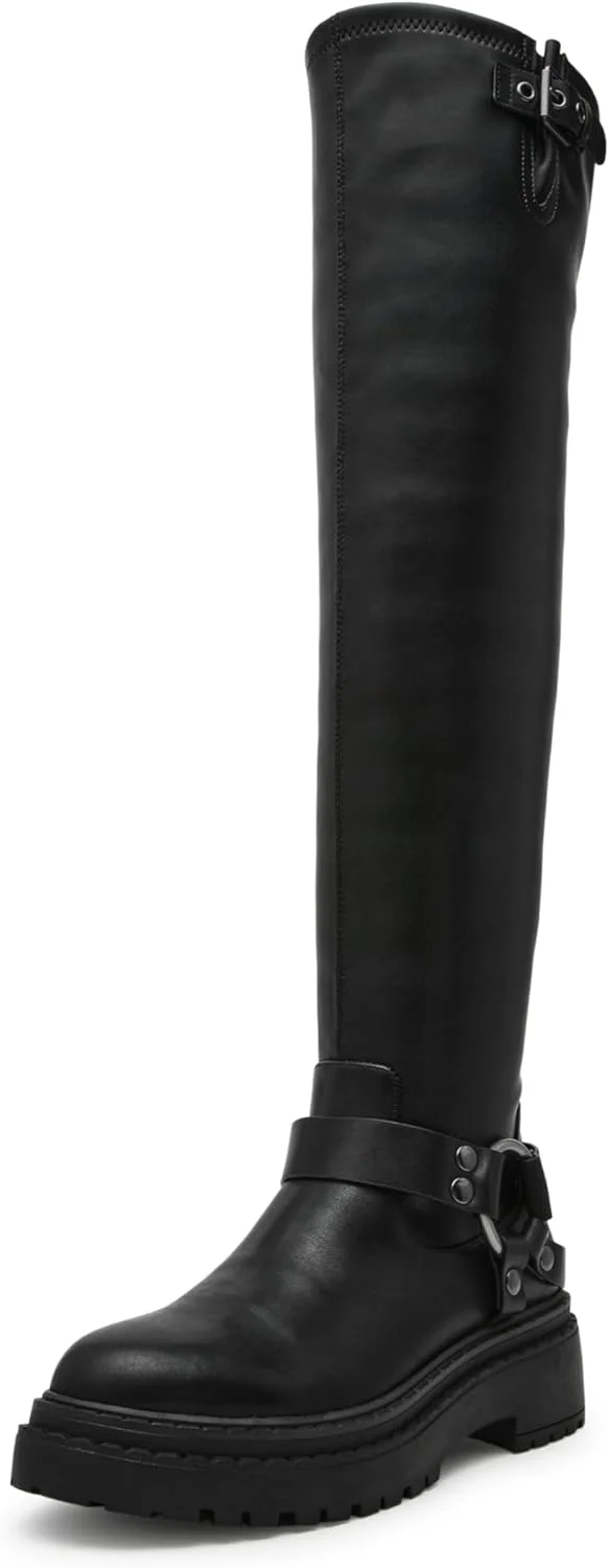 بوت ساق بلند زنانه استیو مادن مدل الیزا