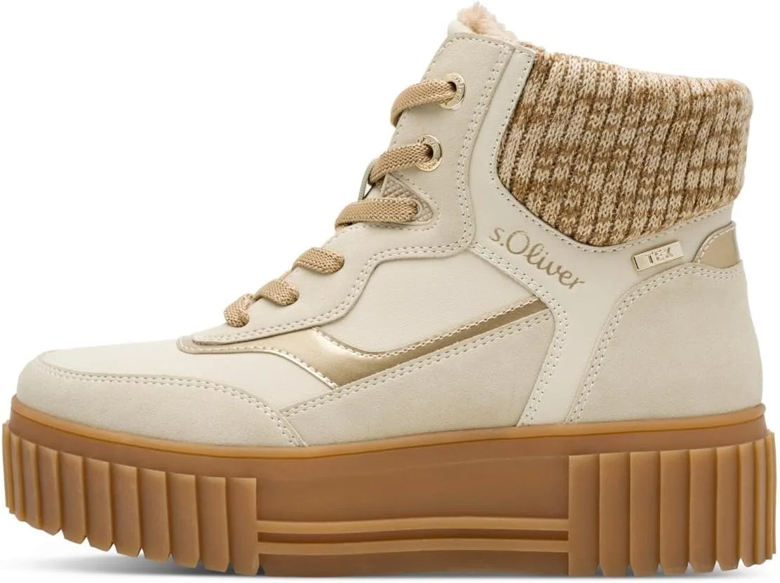 بوت زنانه اس.اولیور مدل Wl Lace Boot 5-26226-45