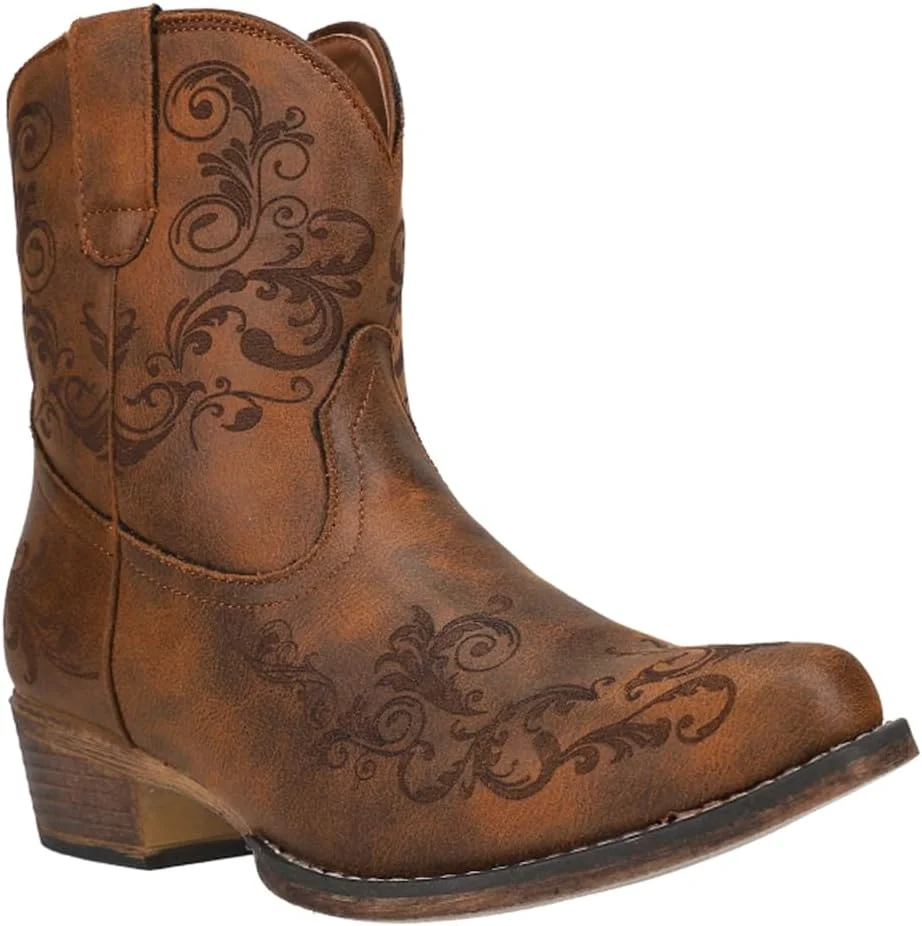 نیم بوت وسترن زنانه روپر مدل Short Stuff