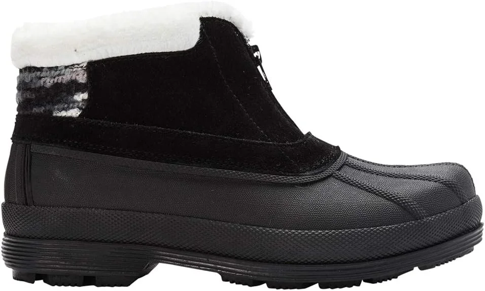 پروپت مدل لومی زیپ دار زنانه، مشکی/سفید، سایز 8 پهن