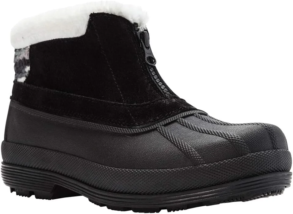 پروپت مدل لومی زیپ دار زنانه، مشکی/سفید، سایز 8 پهن