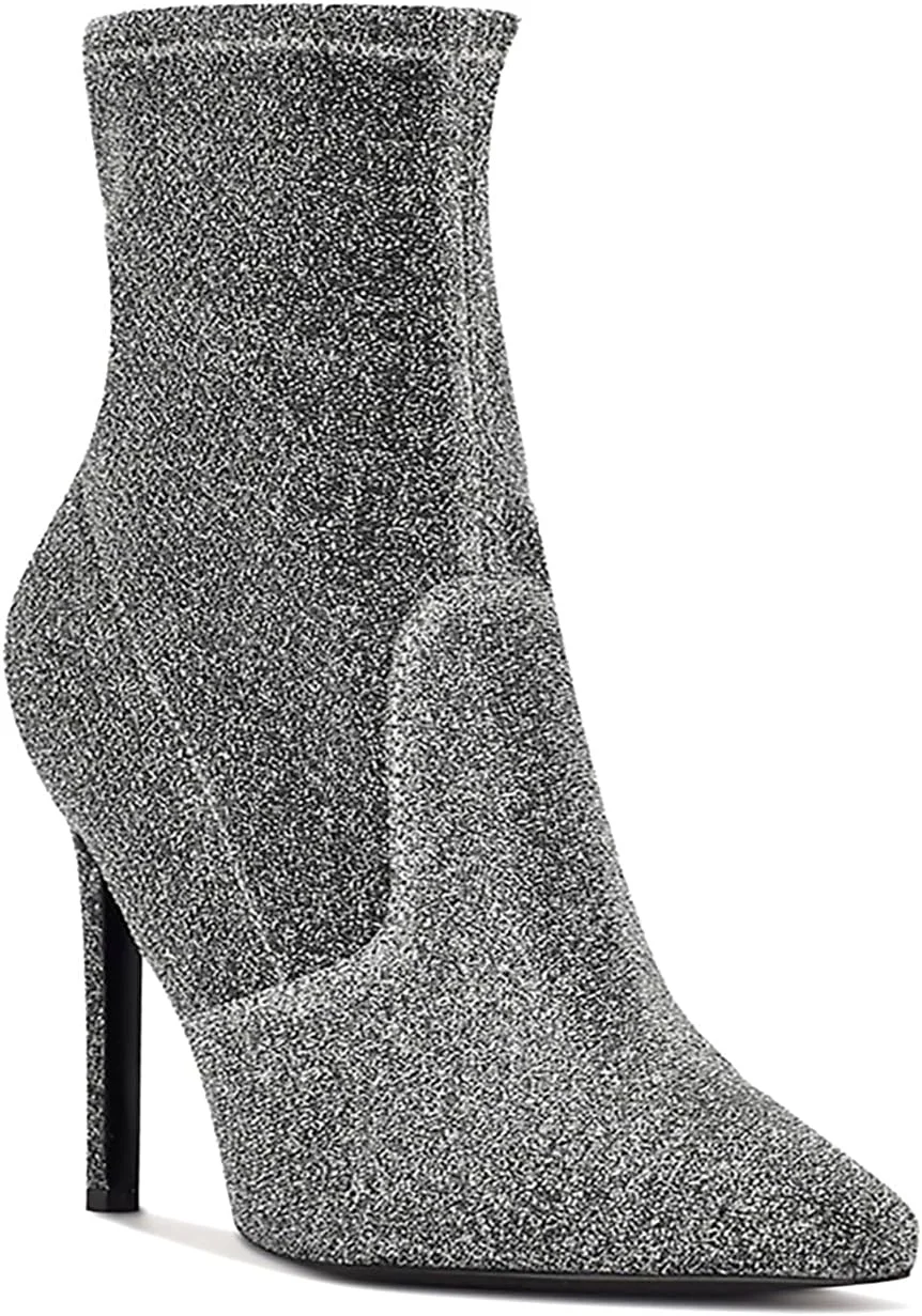 نیم بوت ساق دار زنانه ناین وست مدل Wnteoy9