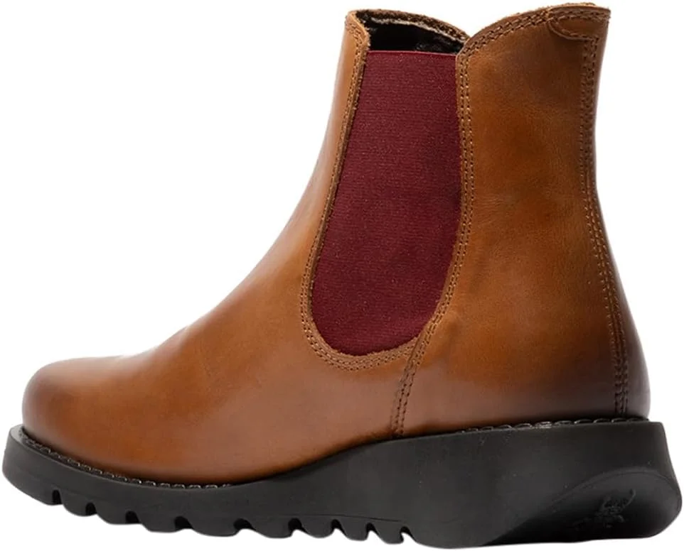 نیم بوت زنانه مدل چلسی فلای لندن، قهوه ای، سایز 37 اروپا