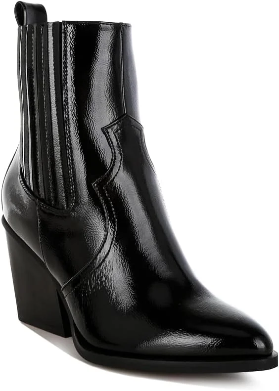 نیم بوت زنانه نوک تیز لاندن رگ