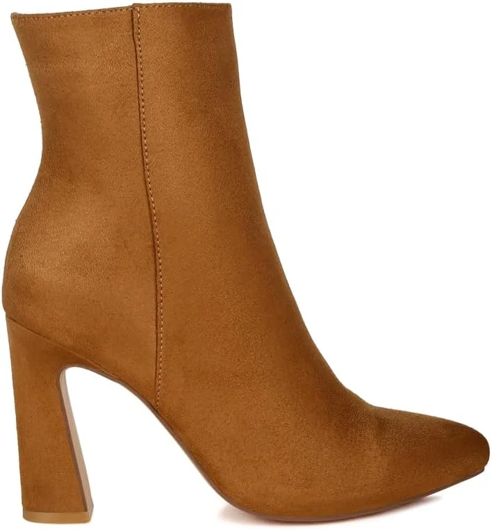 نیم بوت پاشنه دار زنانه لاندن رگ نیم بوت پاشنه دار زنانه لاندن رگ