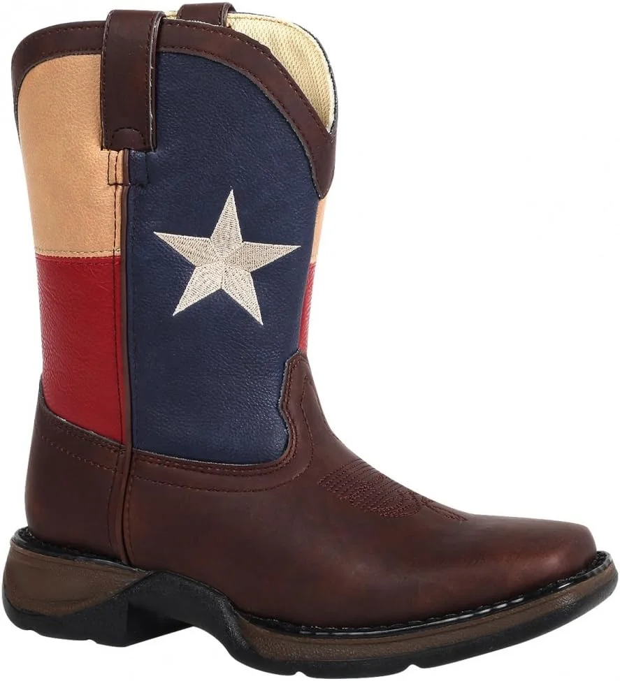 بوت بچه گانه دورنگو مدل BT246 Lil' 8 Inch طرح پرچم تگزاس بوت بچه گانه دورنگو مدل BT246 Lil' 8 Inch طرح پرچم تگزاس