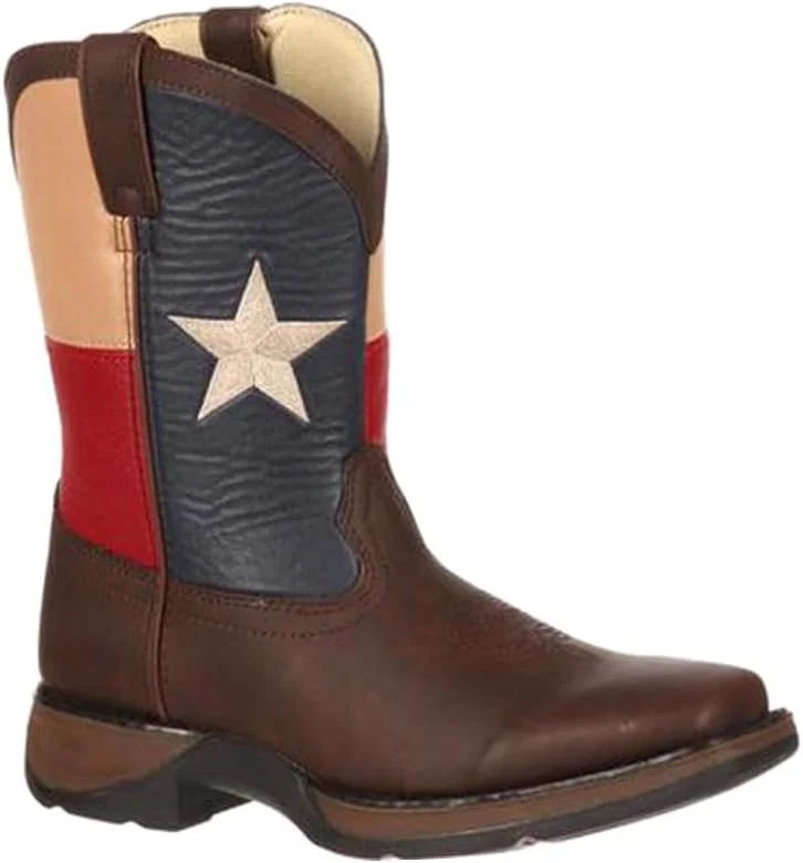 بوت بچه گانه دورنگو مدل BT246 Lil' 8 Inch طرح پرچم تگزاس