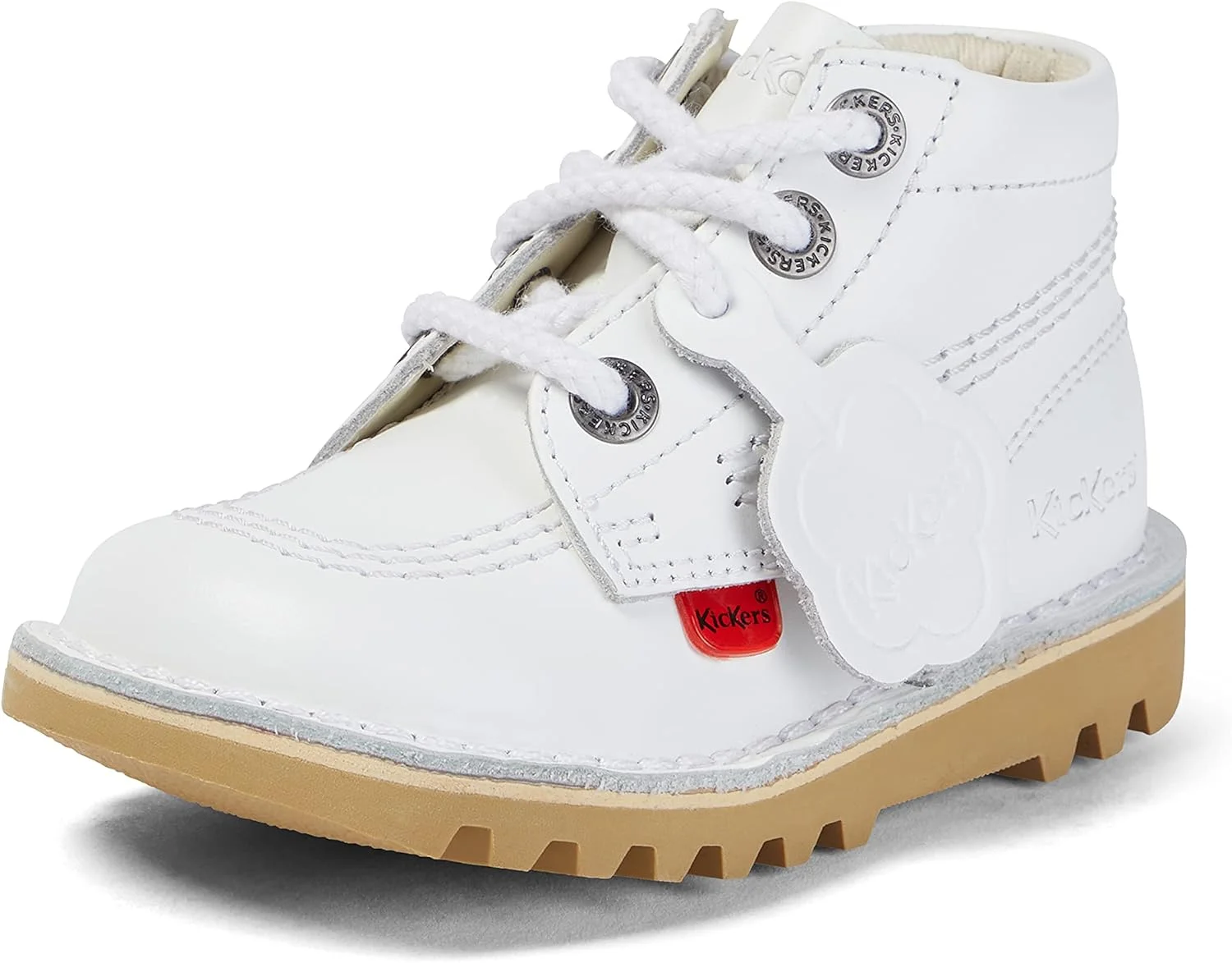 نیم بوت ساق دار زیپ دار بچه گانه کیکرز مدل Kick Hi نیم بوت ساق دار زیپ دار بچه گانه کیکرز مدل Kick Hi