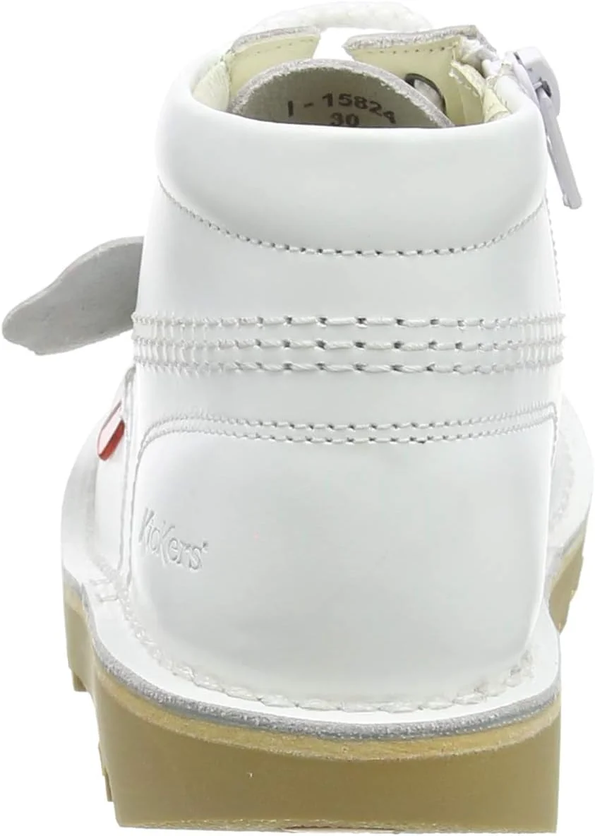 نیم بوت ساق دار زیپ دار بچه گانه کیکرز مدل Kick Hi