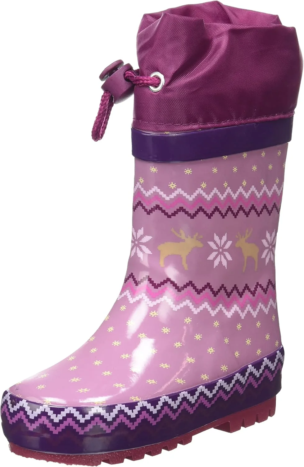 پلی شوز چکمه های بارانی گرم و نرم طرح نروژی بچگانه