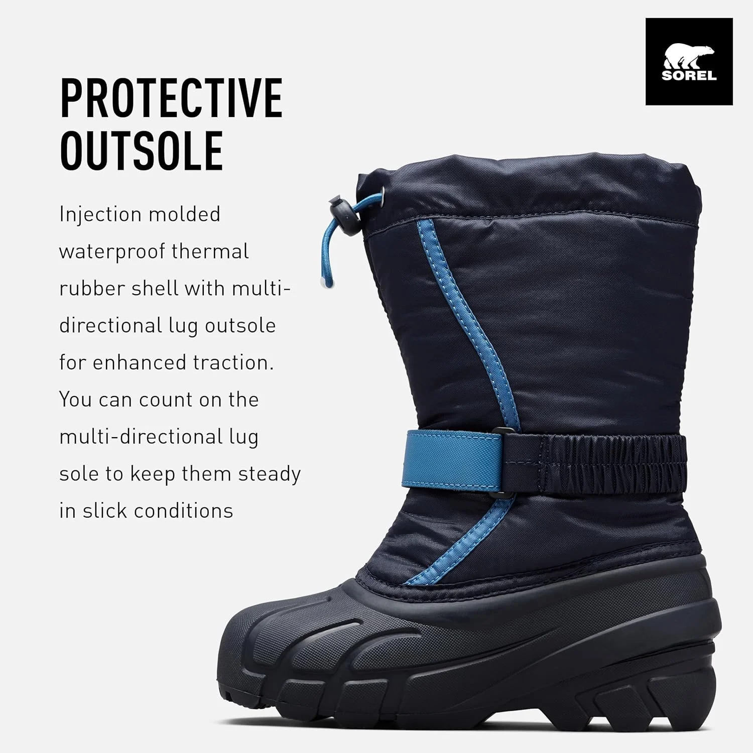 چکمه برفی بچگانه Sorel CHILDRENS FLURRY' مدل یونیسکس