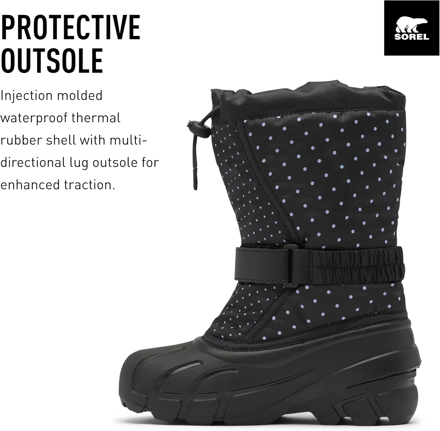 چکمه طرح دار مخصوص کودکان Sorel