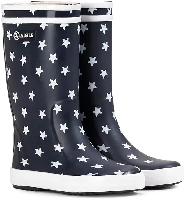 چکمه باران کودکانه طرح آبنباتی Aigle Lolly Pop