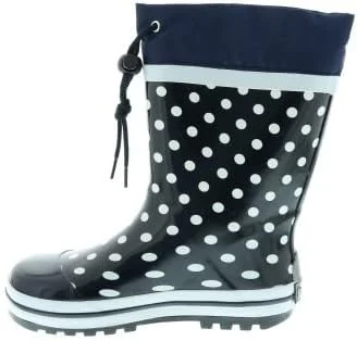 چکمه بارانی خالدار دخترانه Playshoes از جنس لاستیک طبیعی