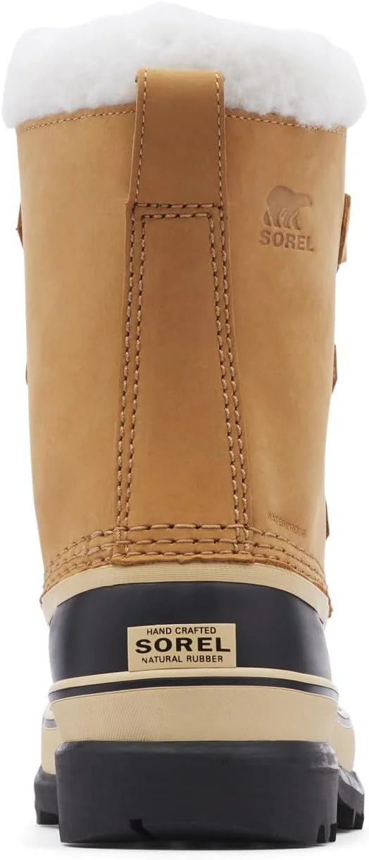 بوت بچگانه سُرل مدل YOUTH CARIBOU WP، رنگ Buff، سایز 3.5