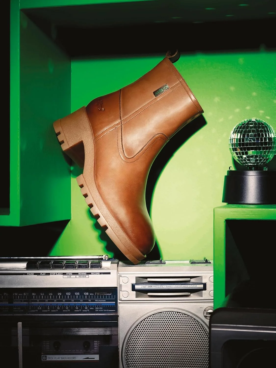 نیم بوت زنانه کیکرز مدل Kick Bootela