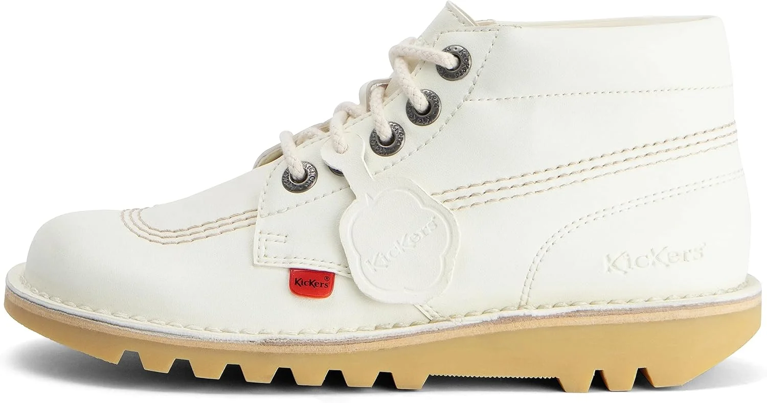 بوت ساق بلند چرمی کیکرز مدل Kick Hi Ve مناسب بزرگسالان