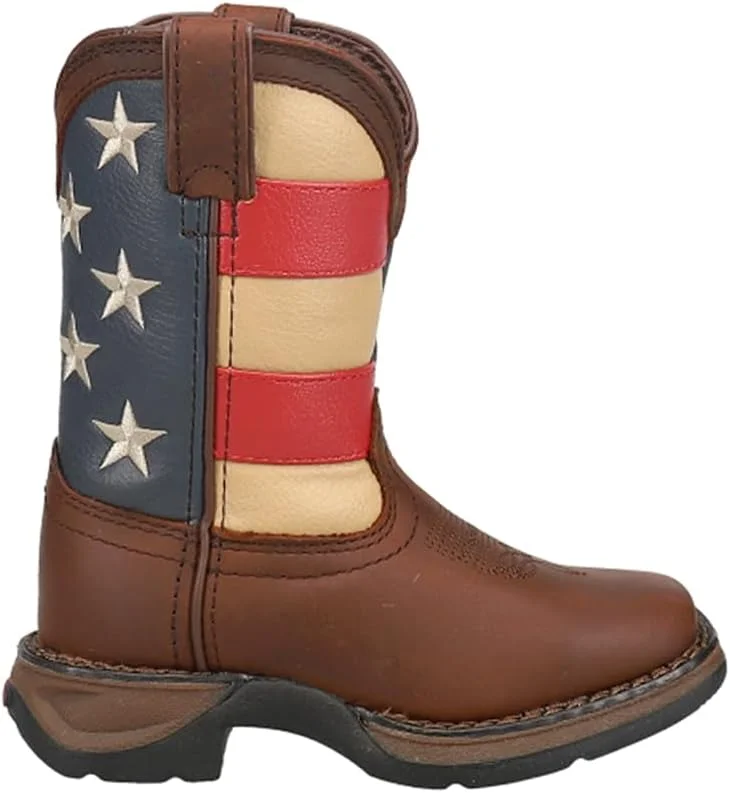 نیم بوت وسترن کودکانه دورنگو مدل DBT0159