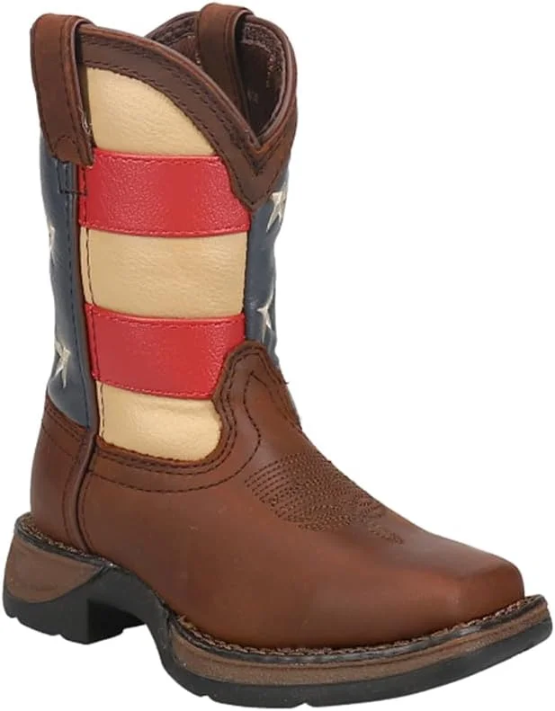 نیم بوت وسترن کودکانه دورنگو مدل DBT0159