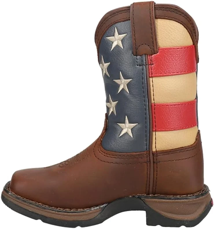 نیم بوت وسترن کودکانه دورنگو مدل DBT0159