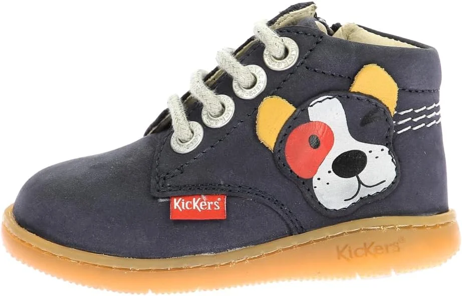 نیم بوت ساق دار بچه گانه کیکرز مدل Kickbillista