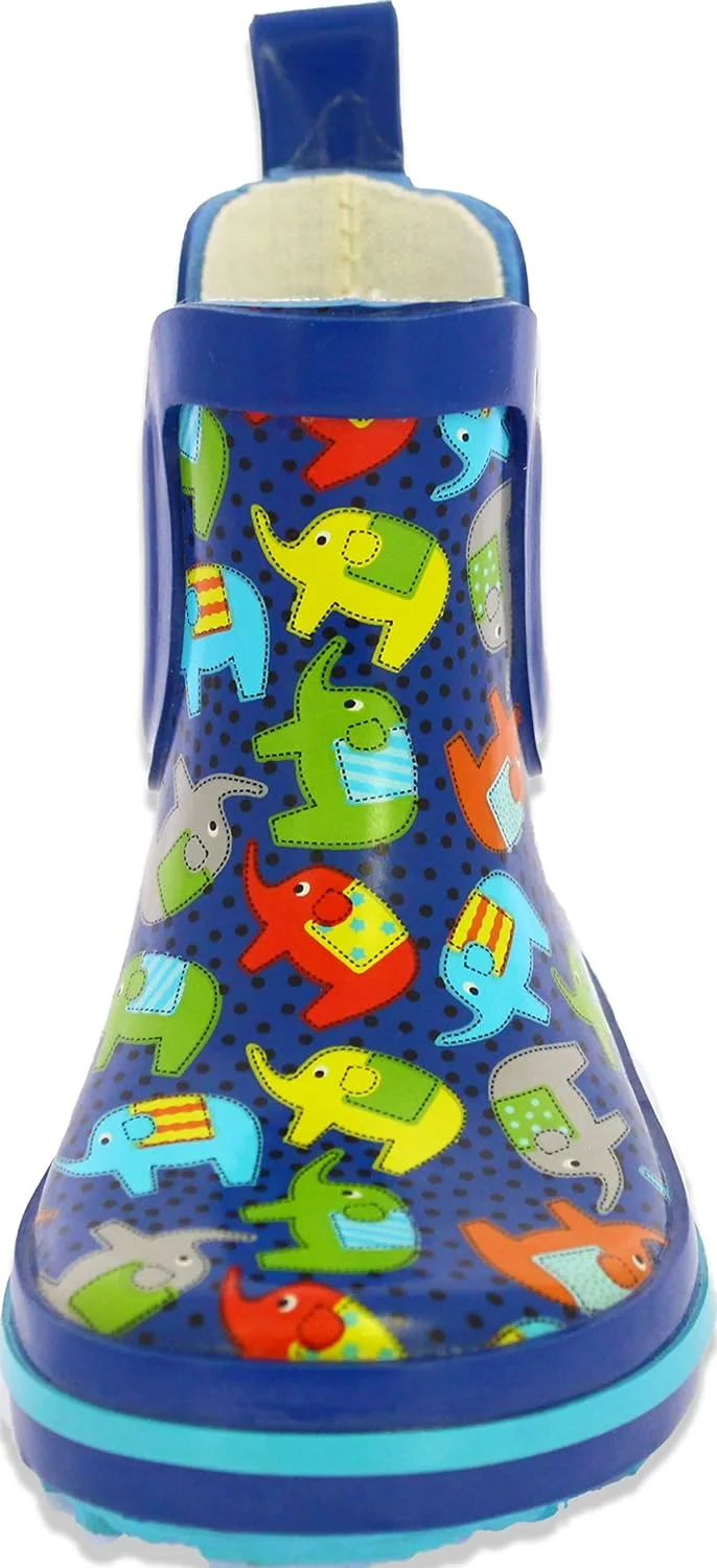 چکمه بارانی پسرانه بک مدل Elephants-907 چکمه بارانی پسرانه بک مدل Elephants-907