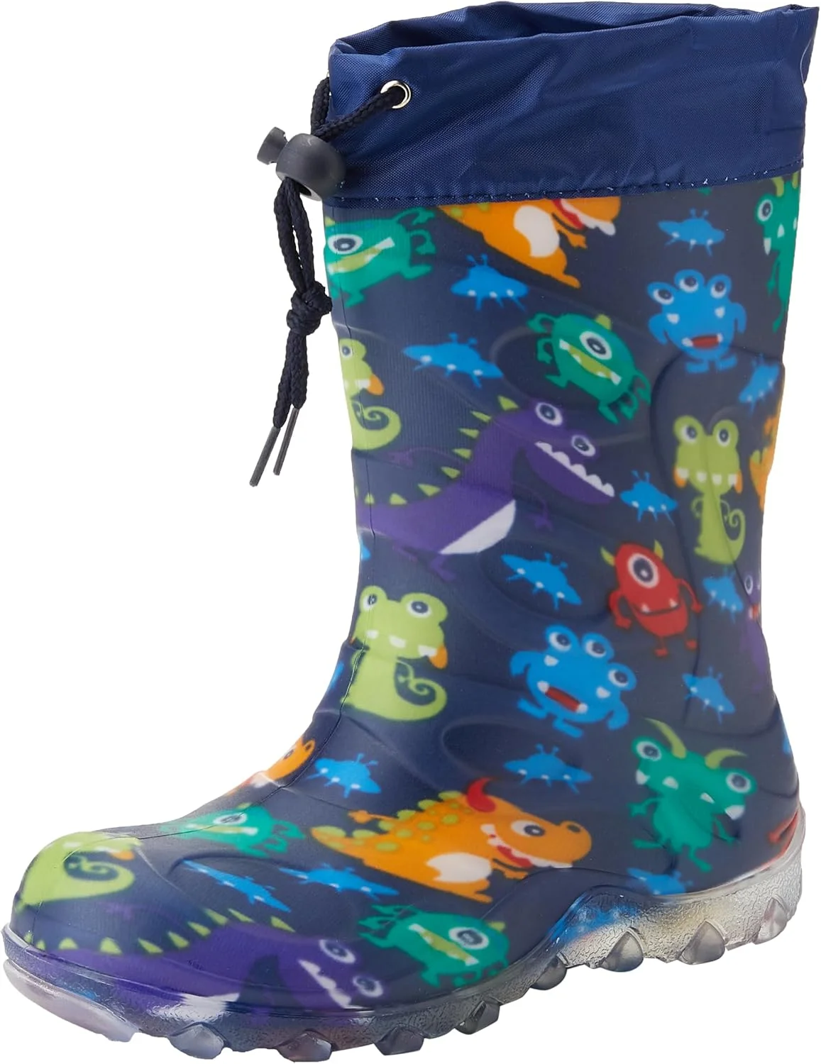 بوت برفی پسرانه بَک طرح هیولا چشمکزن بوت برفی پسرانه بَک طرح هیولا چشمکزن