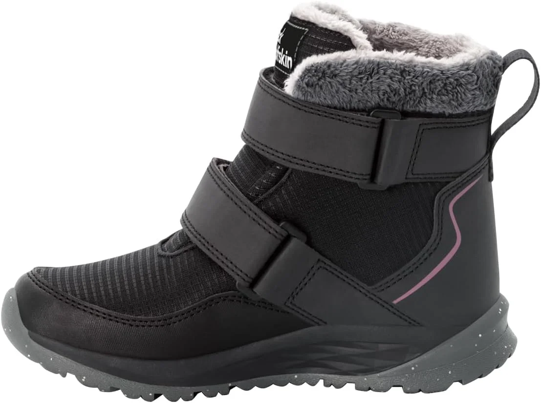 کفش زمستانی ساق‌دار بچگانه جک ولفسکین مدل Polar Wolf Texapore Mid Vc K