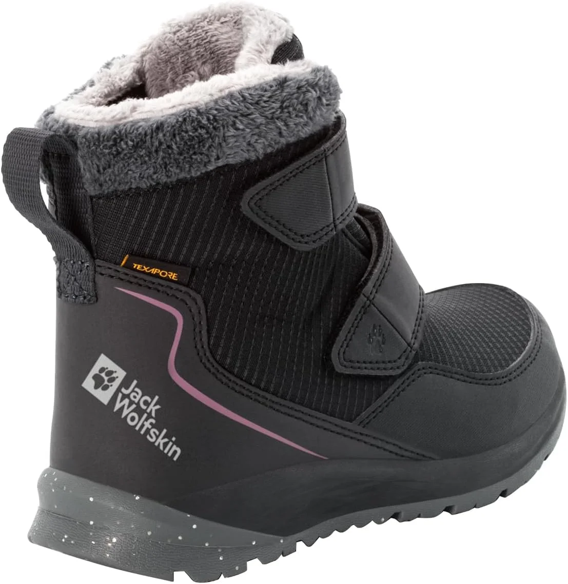 کفش زمستانی ساق‌دار بچگانه جک ولفسکین مدل Polar Wolf Texapore Mid Vc K