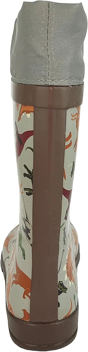 چکمه بارانی پسرانه بک مدل Dinoland-4025