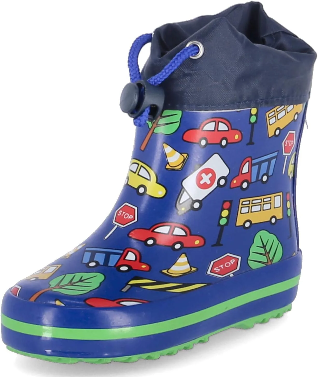 چکمه بارانی ترافیکی پسرانه بک چکمه بارانی ترافیکی پسرانه بک