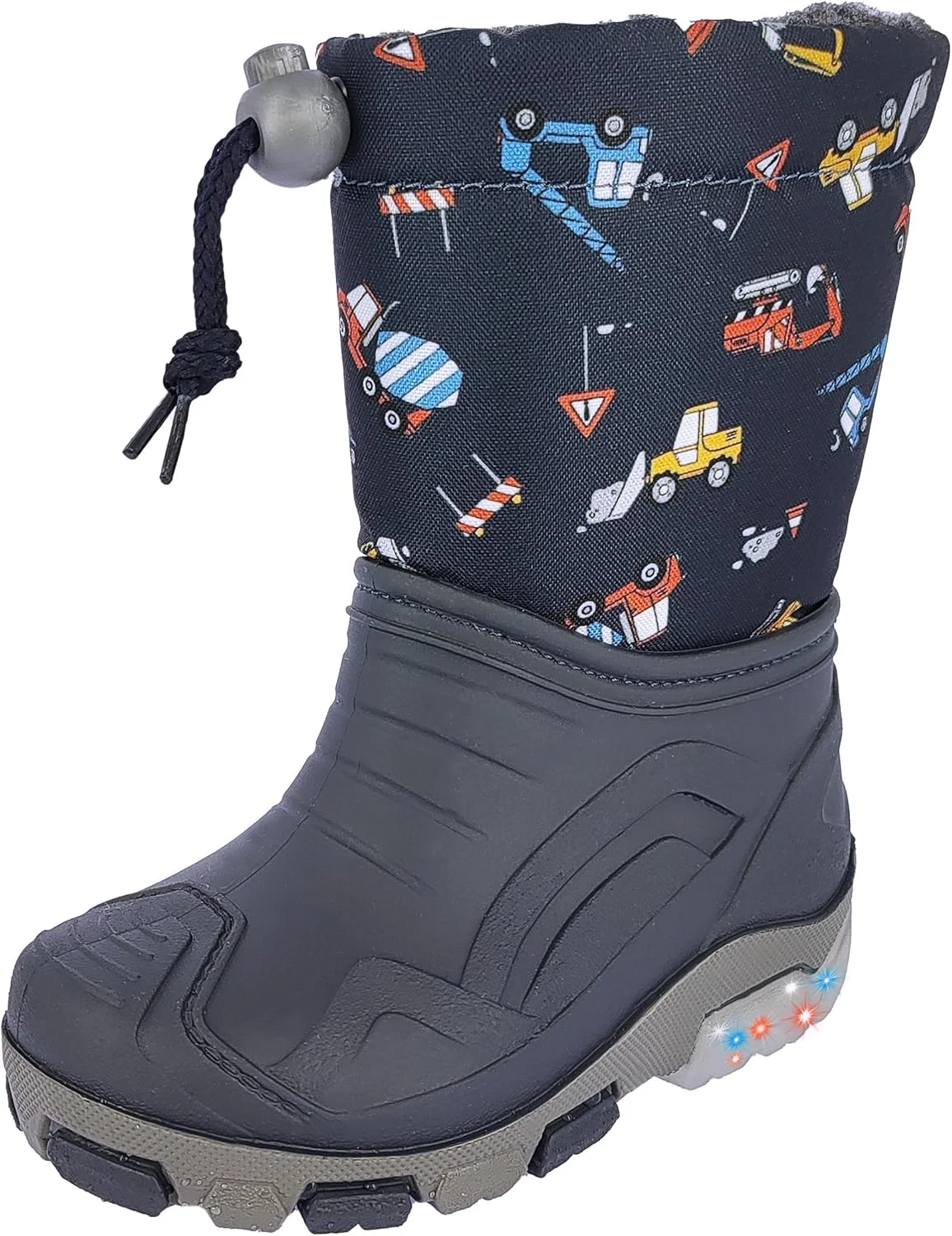 چکمه های ولینگتون پسرانه بک با طرح بیل مکانیکی چکمه های ولینگتون پسرانه بک با طرح بیل مکانیکی