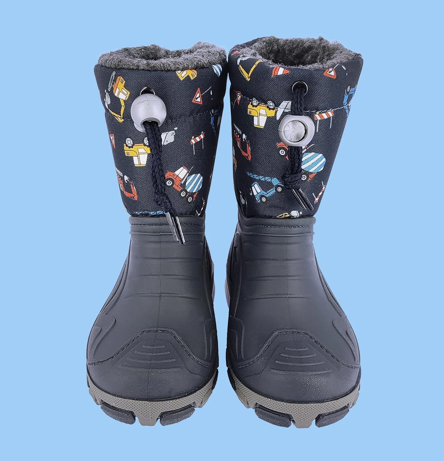 چکمه های ولینگتون پسرانه بک با طرح بیل مکانیکی