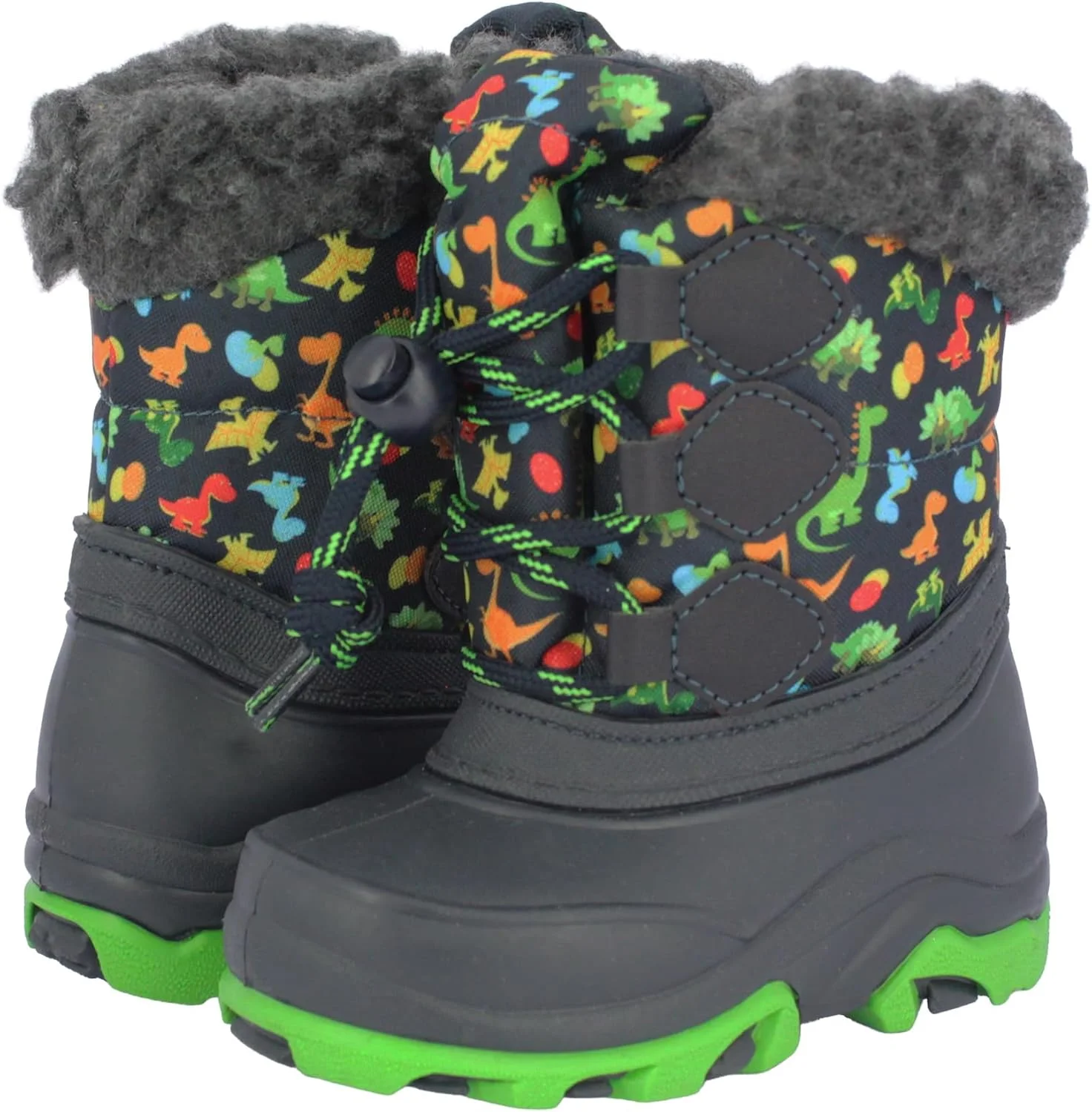 چکمه بارانی پسرانه کودکانه بک طرح دایناسور