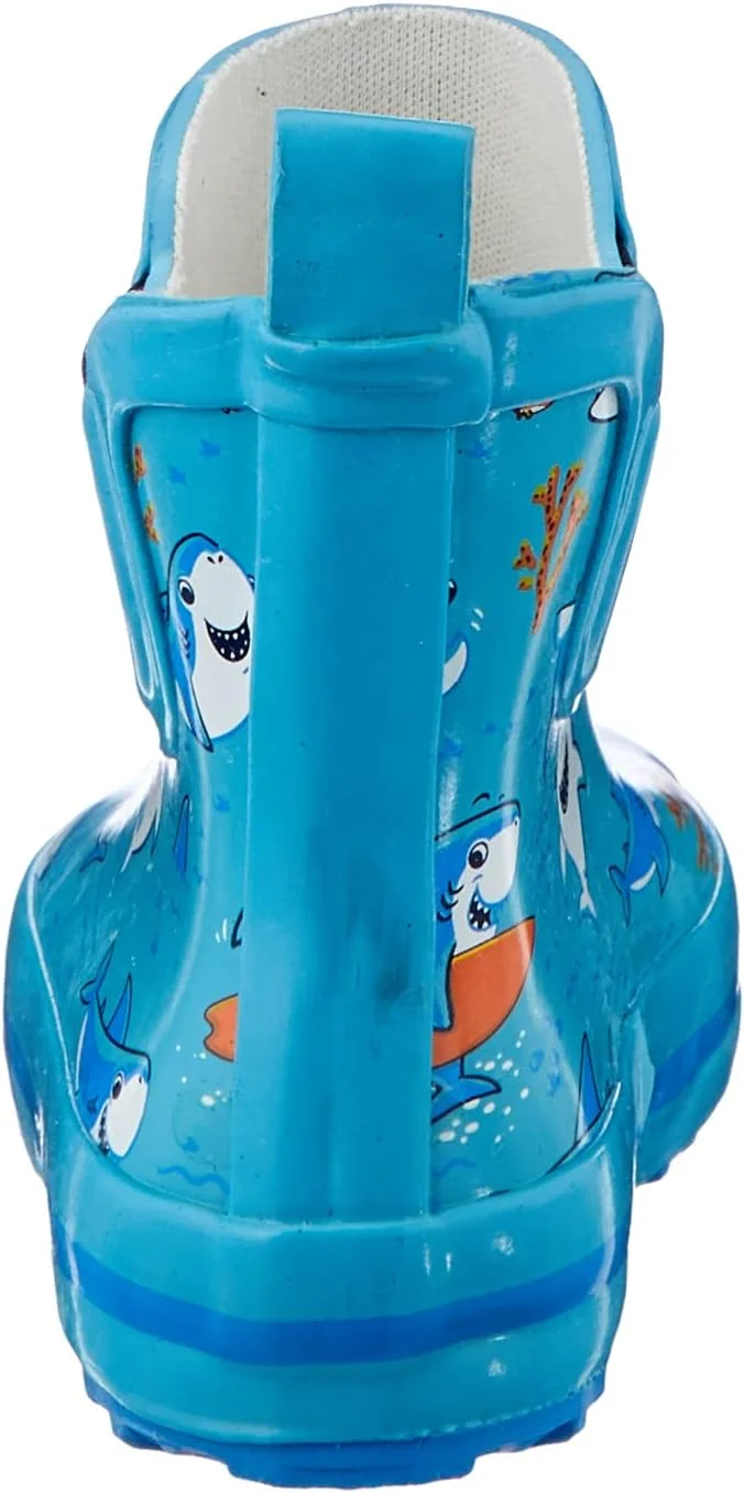 چکمه های ولینگتون پسرانه طرح کوسه های کوچک بک