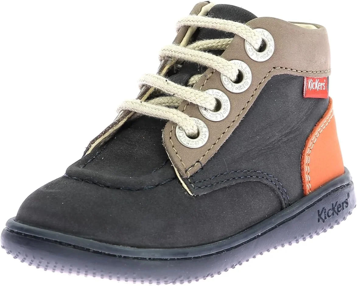 نیم بوت ساق دار بچه گانه کیکرز مدل Kickiconic