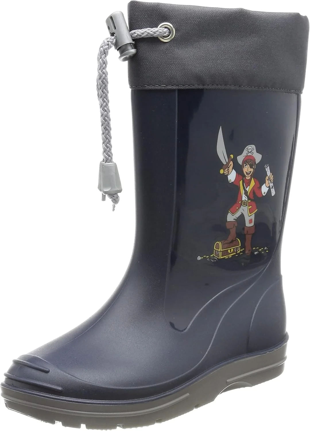 چکمه های ولینگتون پسرانه بک مدل Ritter، آبی