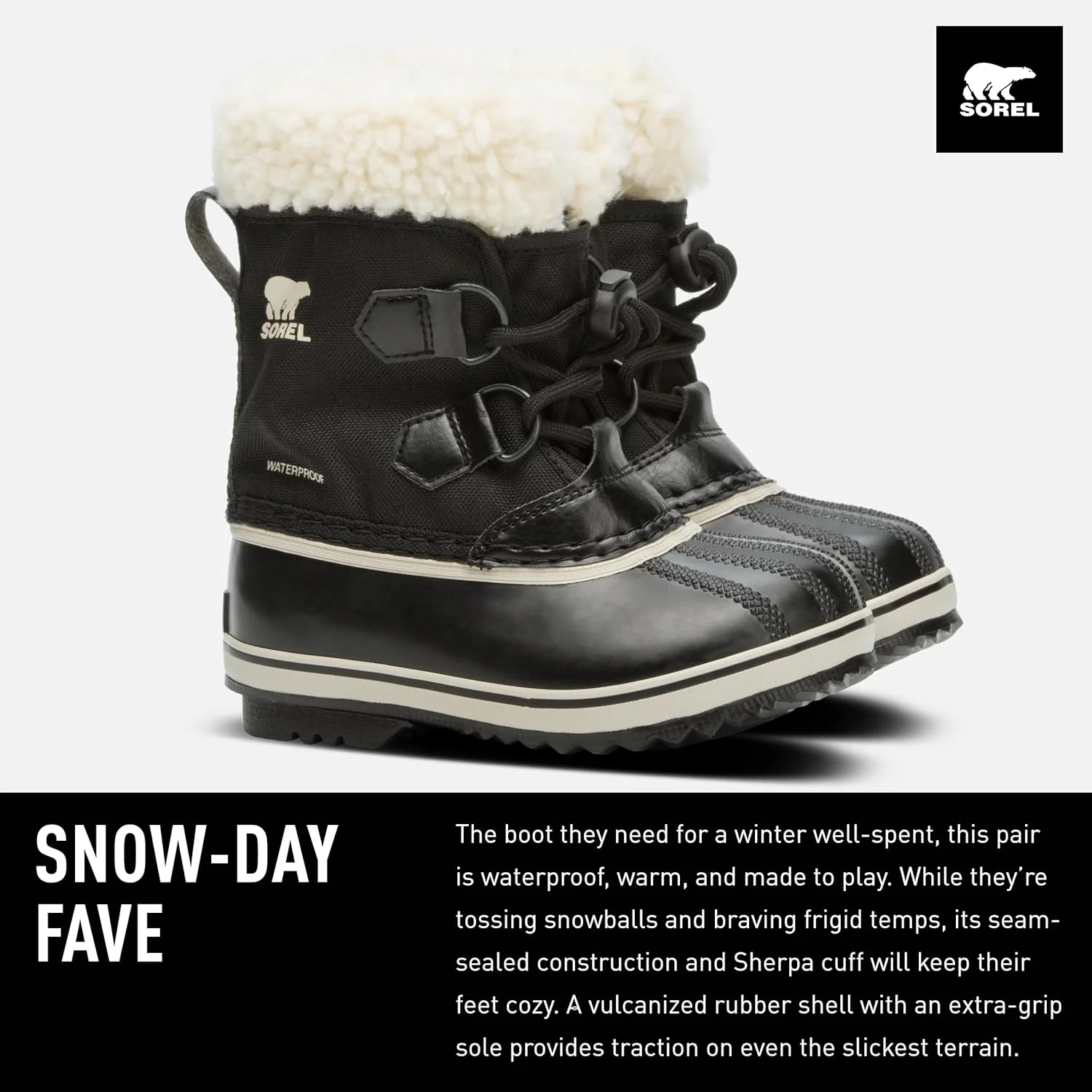 بوت برفی بچه گانه Sorel CHILDRENS YOOT PAC NYLON، مناسب برای دختران و پسران بوت برفی بچه گانه Sorel CHILDRENS YOOT PAC NYLON، مناسب برای دختران و پسران