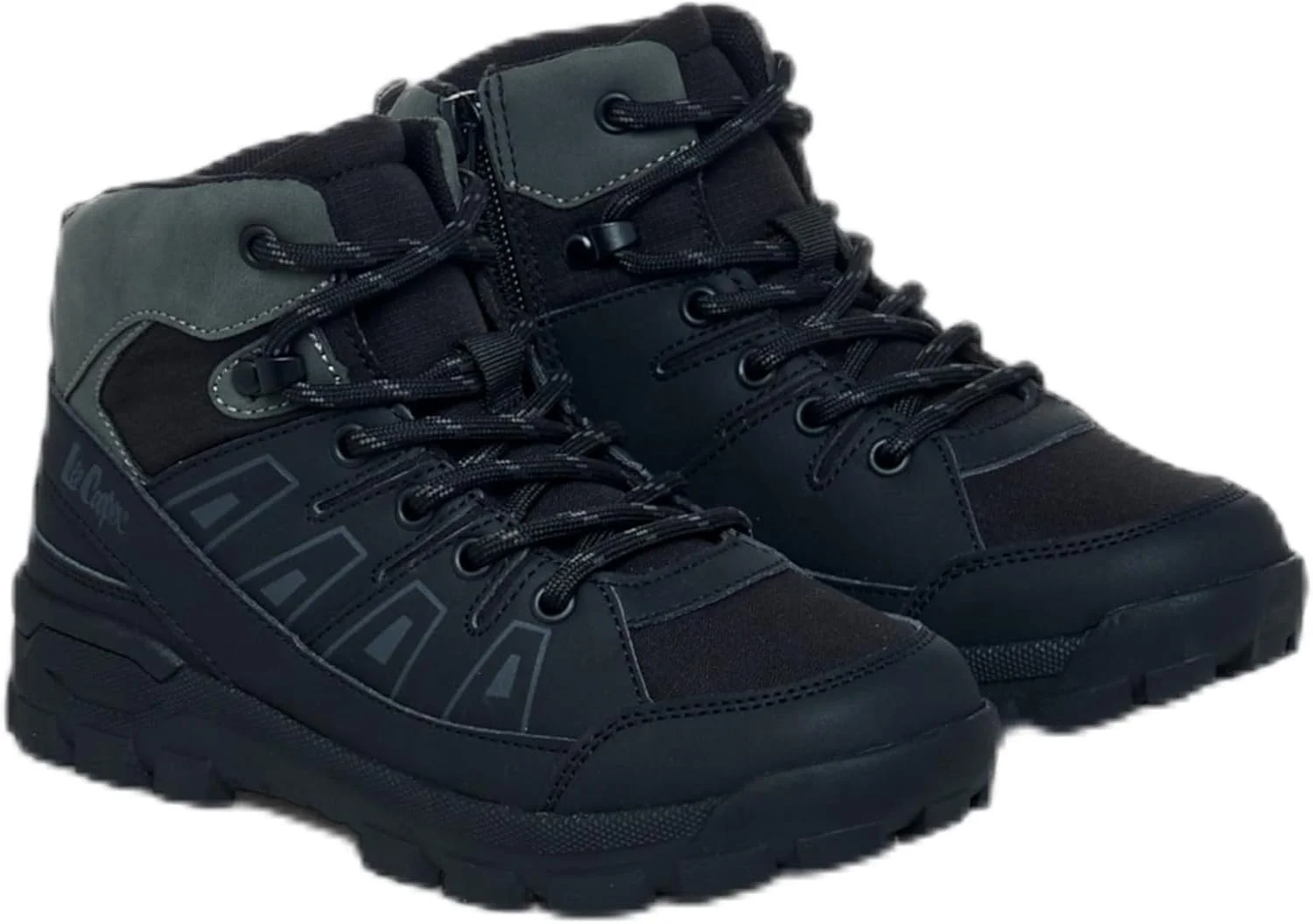 نیم بوت پسرانه لی کوپر مدل پنل دار با بست زیپی نیم بوت پسرانه لی کوپر مدل پنل دار با بست زیپی