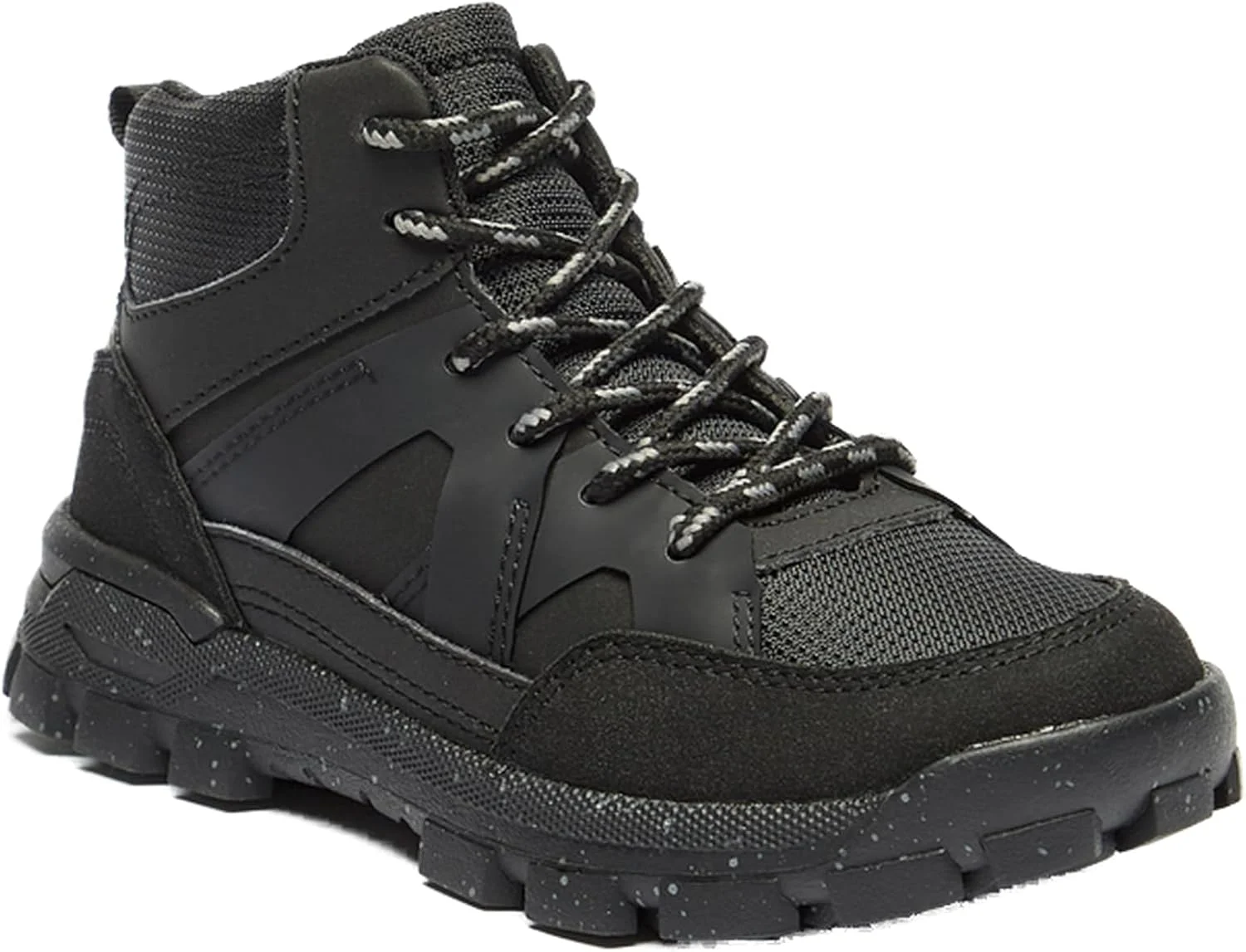 بوت های ساق بلند بافت دار پسرانه با بست زیپی بوت های ساق بلند بافت دار پسرانه با بست زیپی