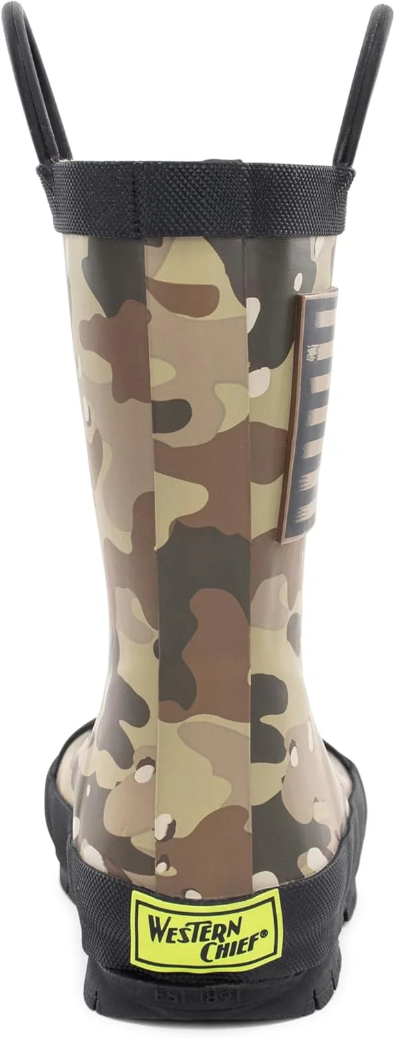 چکمه های بارانی طرح دار نسخه محدود دخترانه وسترن چیف (مناسب کودکان نوپا/کودکان کوچک/کودکان بزرگ)