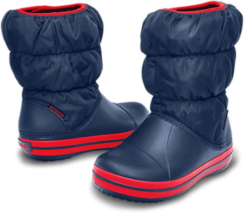 پوتین پفی زمستانی کراکس بچگانه مناسب کودکان