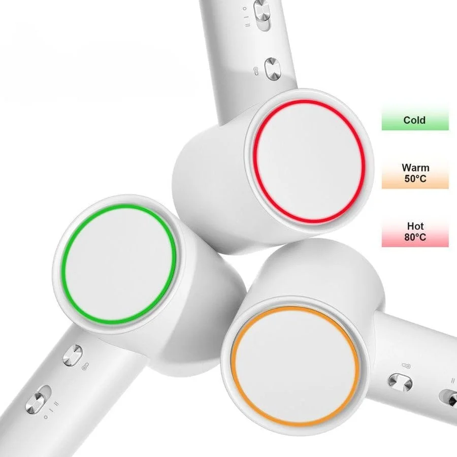 سشوار موی پرسرعت ایربات مدل HD188A سفید با 200 میلیون یون منفی، حلقه LED RGB، صدای کم، دو سرعته، مناسب سفر و طراحی شیک سشوار موی پرسرعت ایربات مدل HD188A سفید با 200 میلیون یون منفی، حلقه LED RGB، صدای کم، دو سرعته، مناسب سفر و طراحی شیک