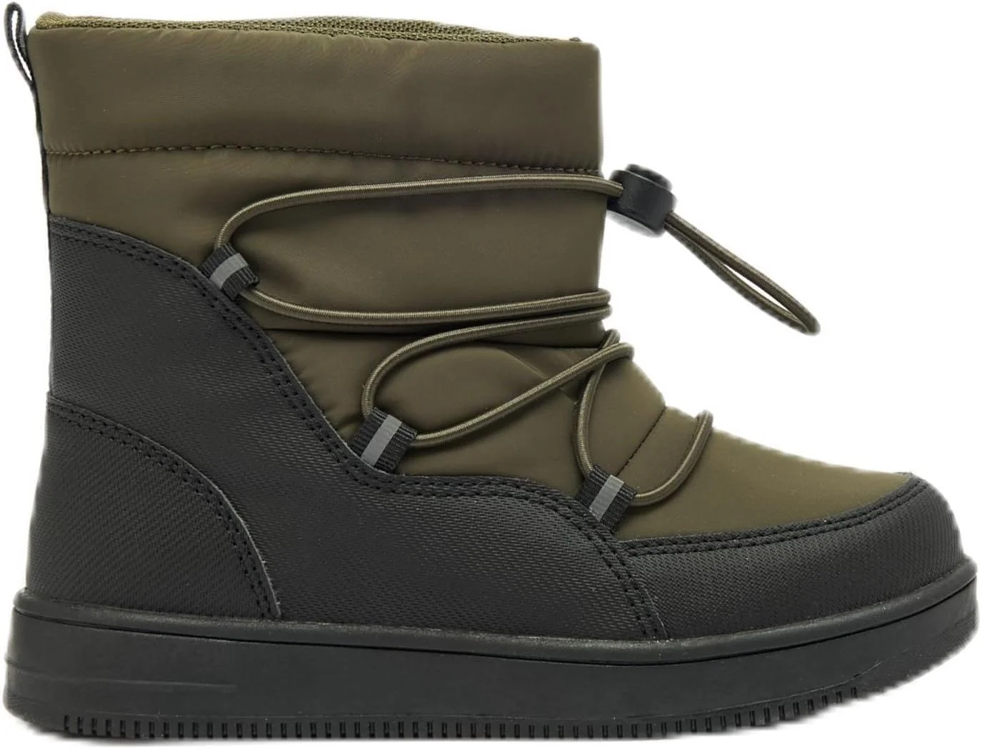 بوت های ساق بلند پسرانه مدل 166894108 با جزئیات بند کشی بوت های ساق بلند پسرانه مدل 166894108 با جزئیات بند کشی