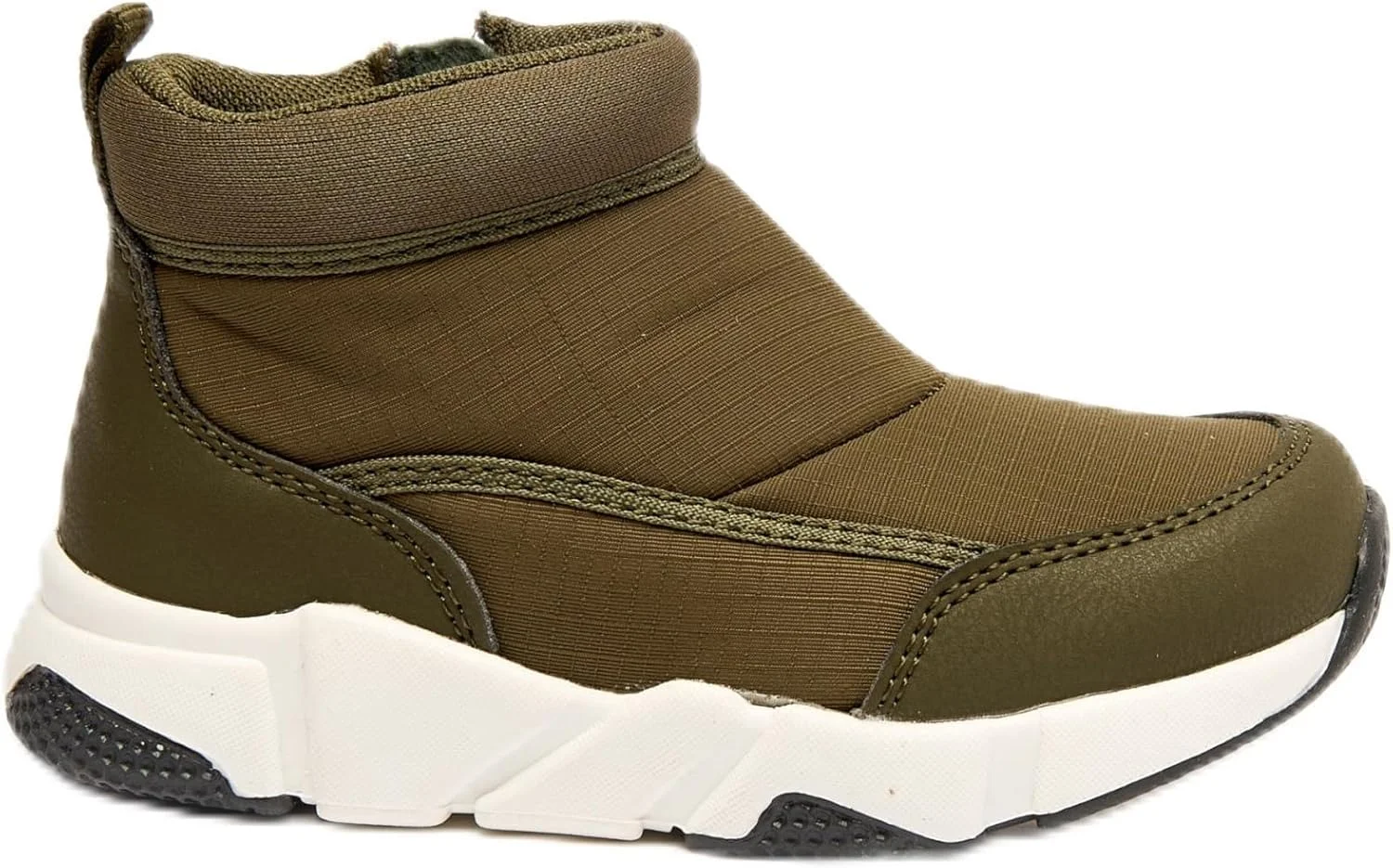 بوت های ساق بلند بافت دار پسرانه مدل 166894109 با بست زیپی بوت های ساق بلند بافت دار پسرانه مدل 166894109 با بست زیپی